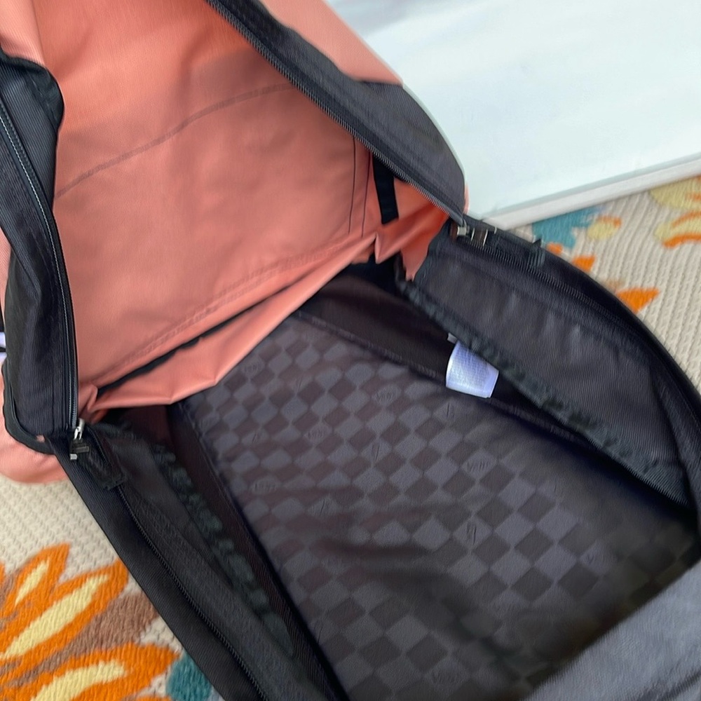 Vans Off The Wall Women's Street Sport Realm Backpack Bag - Rose Pink/Checkered - Picture 12 of 16